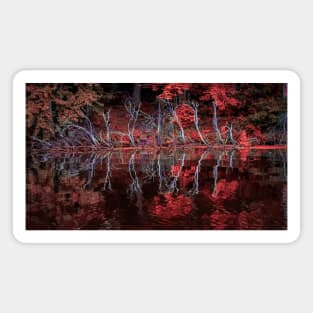 Haunted autumn vibes - Japanese inspired - Victorian aesthetic Magnet